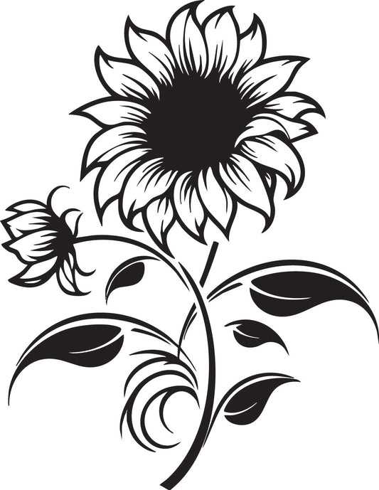 Sunflower Graphic (300mm height) x1 off