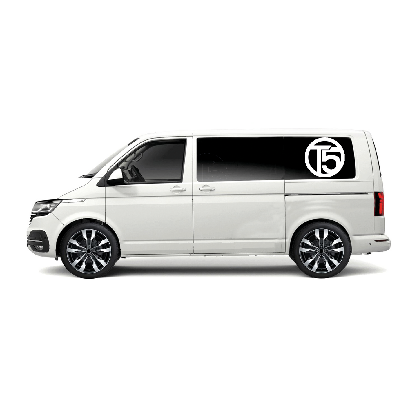 T5 VW Logo Sticker ideal for any VW vehicle (4 size options available singles or pairs)