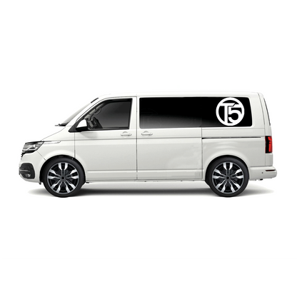 T5 VW Logo Sticker ideal for any VW vehicle (4 size options available singles or pairs)