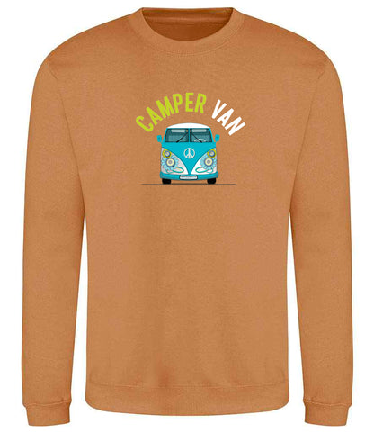 Sweatshirt: Unisex Camper Van VW Sweatshirt (8 Colours available & from Xs to 5XXL)