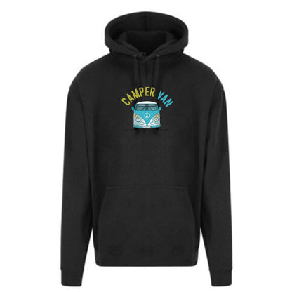 "VW Blue Camper Van" Graphic Unisex PRO RTX RX350 - Ultimate Comfort Pro Hoodie with Brushed Fleece (Various Sizes)