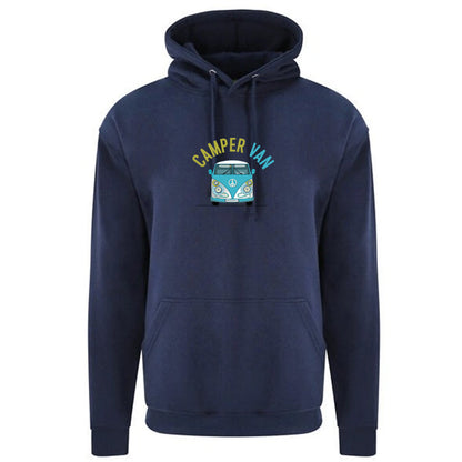 "VW Blue Camper Van" Graphic Unisex PRO RTX RX350 - Ultimate Comfort Pro Hoodie with Brushed Fleece (Various Sizes)