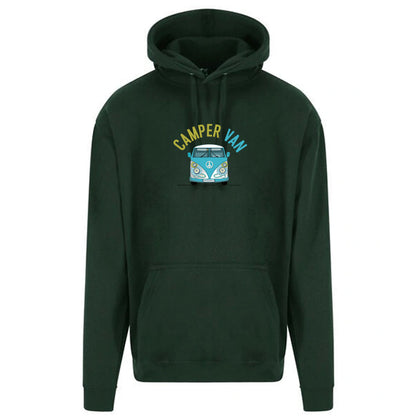 "VW Blue Camper Van" Graphic Unisex PRO RTX RX350 - Ultimate Comfort Pro Hoodie with Brushed Fleece (Various Sizes)