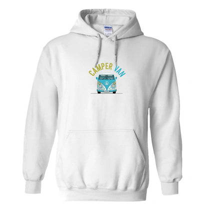 "VW Blue Camper Van" Graphic Unisex PRO RTX RX350 - Ultimate Comfort Pro Hoodie with Brushed Fleece (Various Sizes)