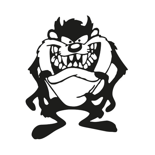 Tasmanian Devil (Taz) Sticker ideal for any vehicle (4 size options available singles or pairs)