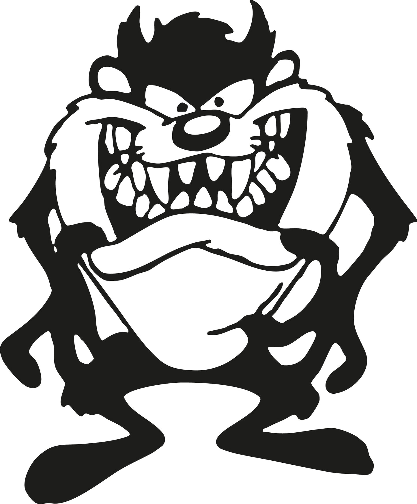 "Taz Devil" Sticker ideal for any vehicle x1off (3 size options available)