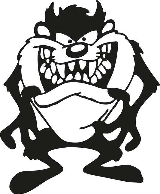 "Taz Devil" Sticker ideal for any vehicle x1off (3 size options available)