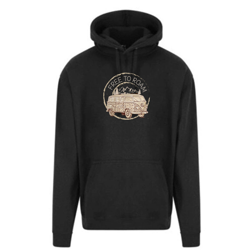 "Free To Roam" Graphic Unisex PRO RTX RX350 - Ultimate Comfort Pro Hoodie with Brushed Fleece (Various Sizes)