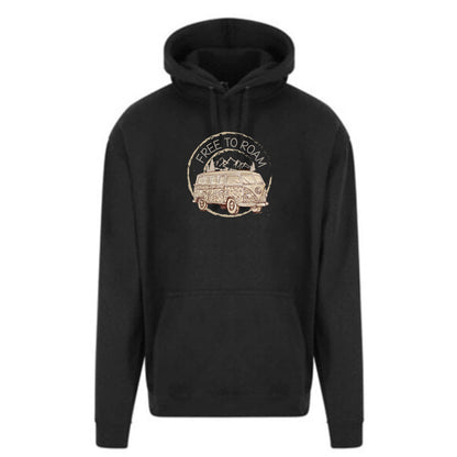 "Free To Roam" Graphic Unisex PRO RTX RX350 - Ultimate Comfort Pro Hoodie with Brushed Fleece (Various Sizes)