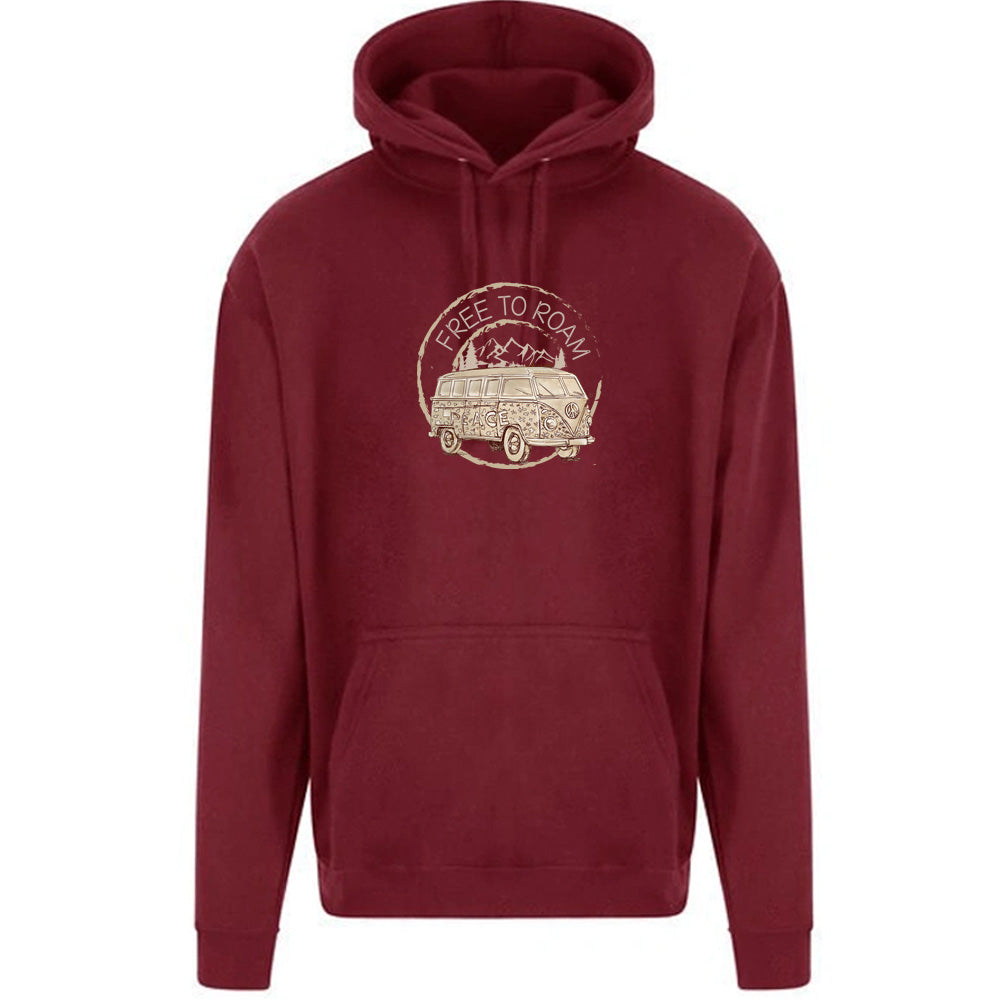 "Free To Roam" Graphic Unisex PRO RTX RX350 - Ultimate Comfort Pro Hoodie with Brushed Fleece (Various Sizes)