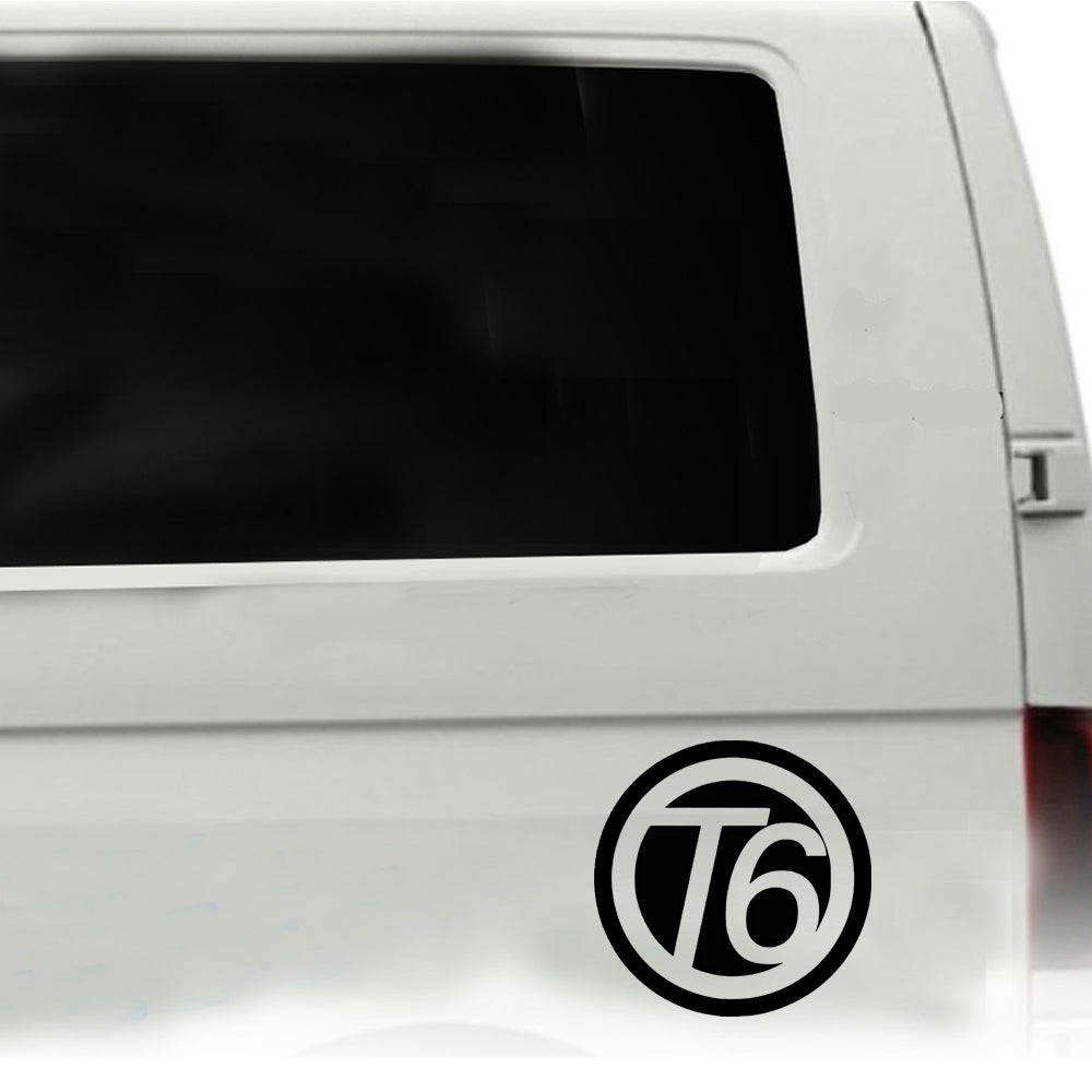 T6 VW Logo Sticker ideal for any VW vehicle (4 size options available singles or pairs)
