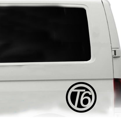 T6 VW Logo Sticker ideal for any VW vehicle (4 size options available singles or pairs)