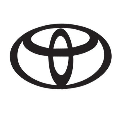 Toyota Logo Sticker ideal for any vehicle (4 size options available singles or pairs)