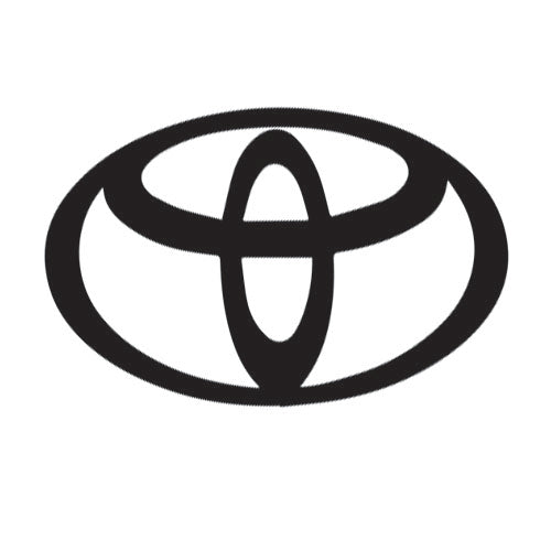 Toyota Logo Sticker ideal for any vehicle (4 size options available singles or pairs)