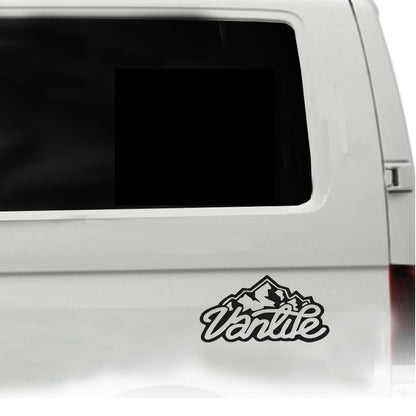 VW Van Life Logo No Mountains | Vehicle Vinyl Graphic | decal | sticker 3 sizes