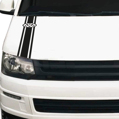 Vw Bonnet Twin Stripe Camper-Bus-Van-Car-Bonnet Stripes