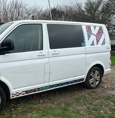 Vw animal print stripes & graphics  by trailblazersbrandingco