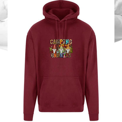 Unisex PRO RTX RX350 - Ultimate Comfort Pro Hoodie with Brushed Fleece with "Camping With My Gnomies" Graphic (Various Sizes)