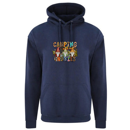 Unisex PRO RTX RX350 - Ultimate Comfort Pro Hoodie with Brushed Fleece with "Camping With My Gnomies" Graphic (Various Sizes)