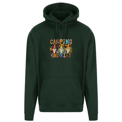 Unisex PRO RTX RX350 - Ultimate Comfort Pro Hoodie with Brushed Fleece with "Camping With My Gnomies" Graphic (Various Sizes)