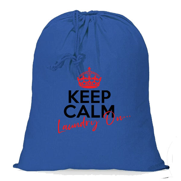 Camping "Keep Calm & Laundry On" Laundry Bag - Large 50 x 40 cm 4 colours to choose from (Copy)