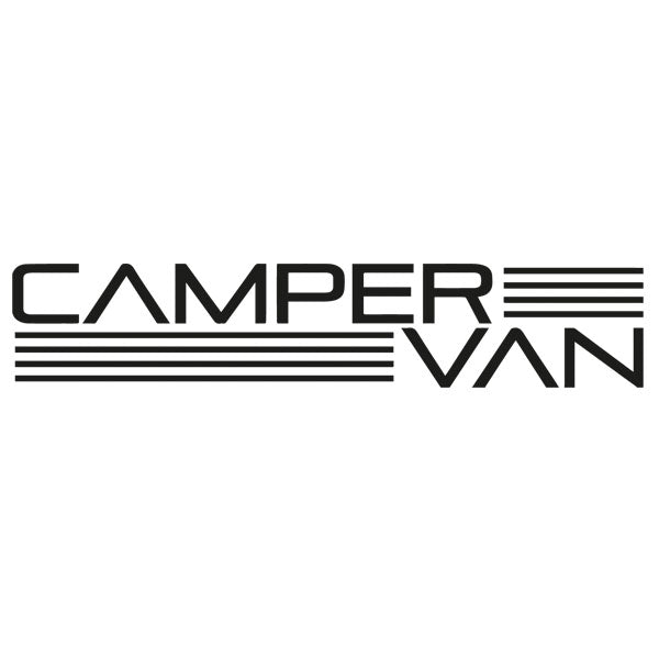 Camper Van Line Graphic Sticker ideal for any vehicle (4 size options available singles or pairs)