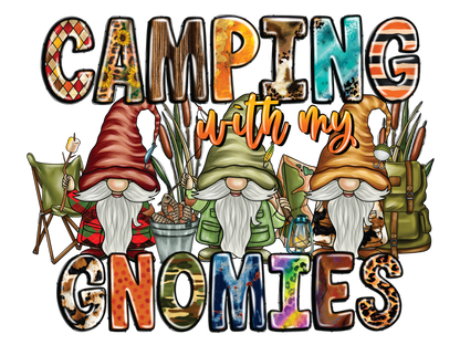 Unisex PRO RTX RX350 - Ultimate Comfort Pro Hoodie with Brushed Fleece with "Camping With My Gnomies" Graphic (Various Sizes)