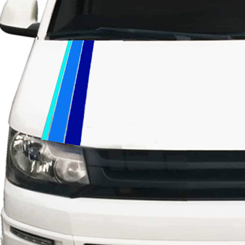 Set Of 3 Van Bonnet stripes in various colours (Any Vehicle)