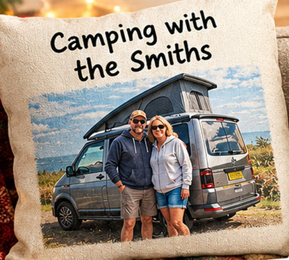 Custom Printed Linen Cushion Cover (Options Available) (Last order date for Xmas is 11th Dec 2026)