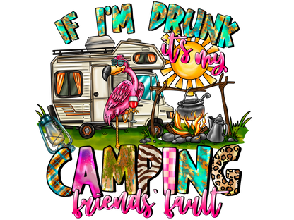 "If Im Drunk" Premium Unisex Crew Neck Soft Cotton T-Shirt (Various colours & Sizes)