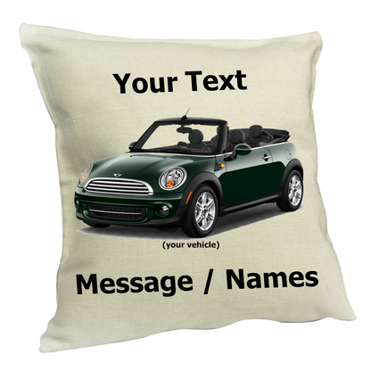 New Custom Printed Linen Cushion Cover (Options Available)