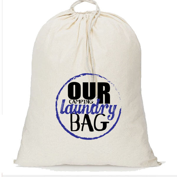 Our Camping Laundry Bag - 2 Sizes - 4 colours to choose from