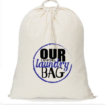 Our Camping Laundry Bag - 2 Sizes - 4 colours to choose from