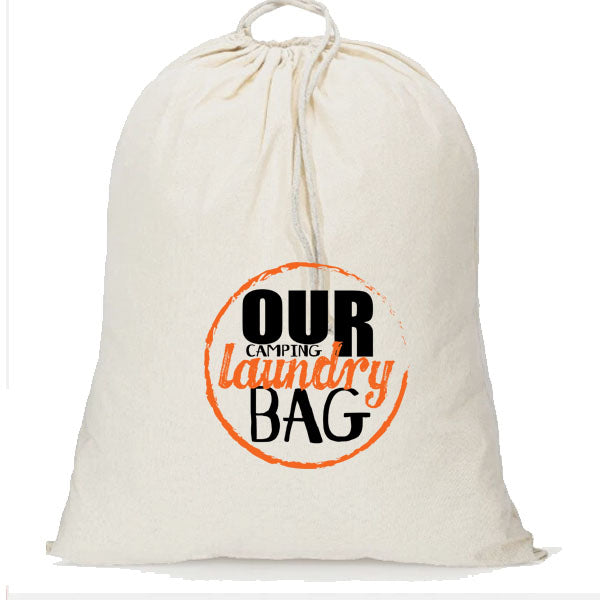 Our Camping Laundry Bag - 2 Sizes - 4 colours to choose from