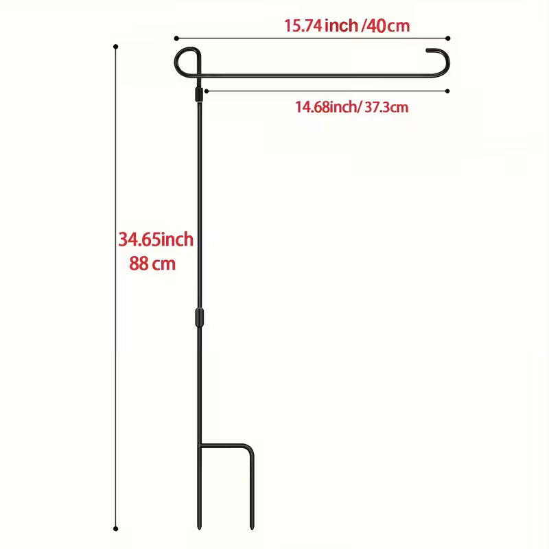 Camping Rules Flag (17x12")- Polyester Flag with Optional Pole
