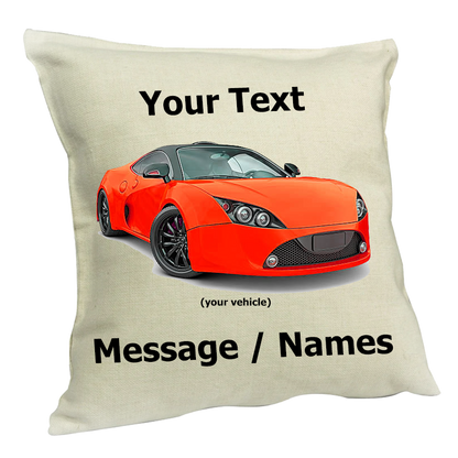 New Custom Printed Linen Cushion Cover (Options Available)