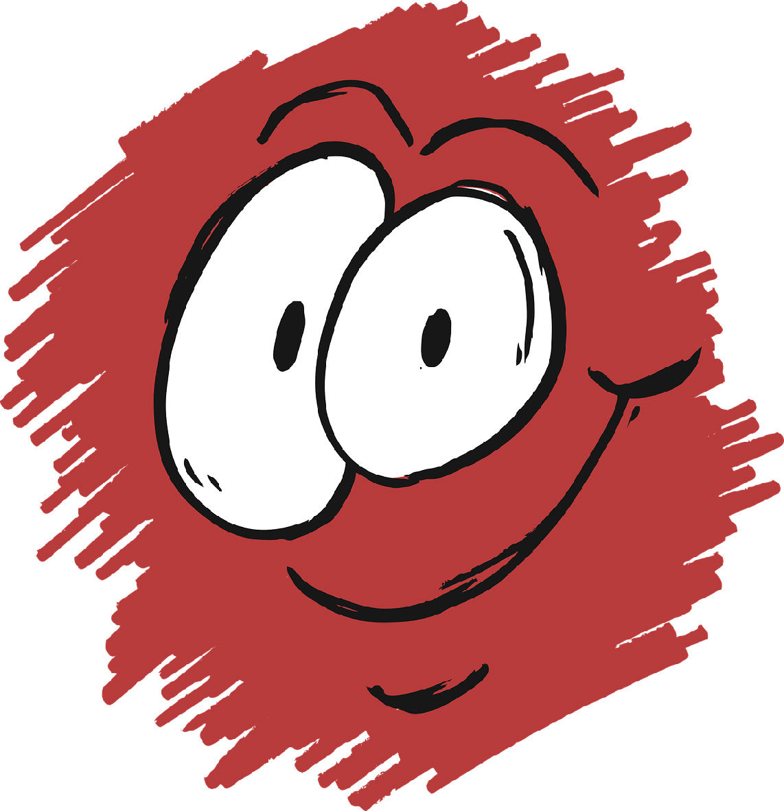 Splat Coloured Face Sticker ideal for any vehicle (3 size options available singles or pairs)