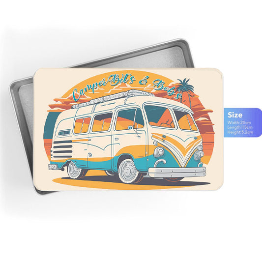 Gift: Retro Camper Bits & Bob Tin - Ideal Gift