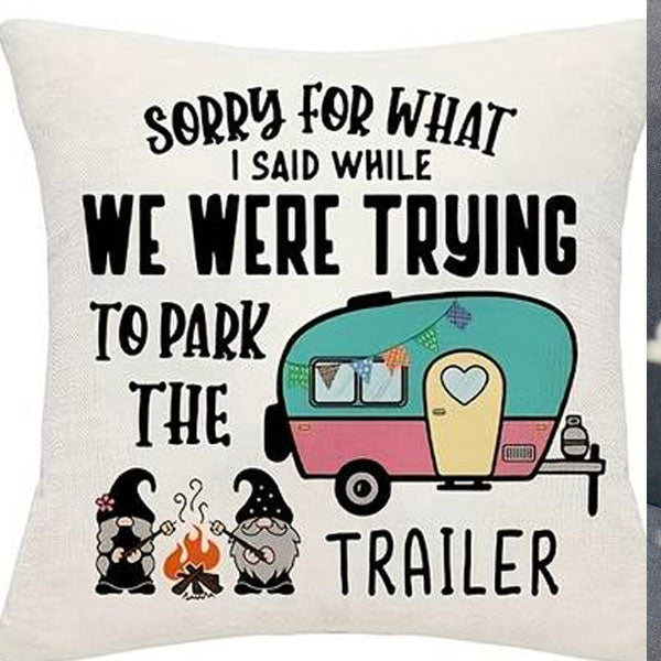 SALE" Sorry For What I said"  cushion cover with cushion - Was £10.00