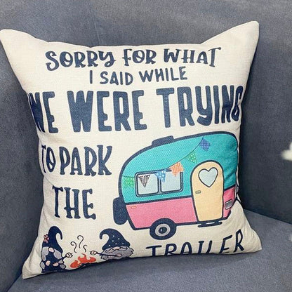 SALE" Sorry For What I said"  cushion cover with cushion - Was £10.00