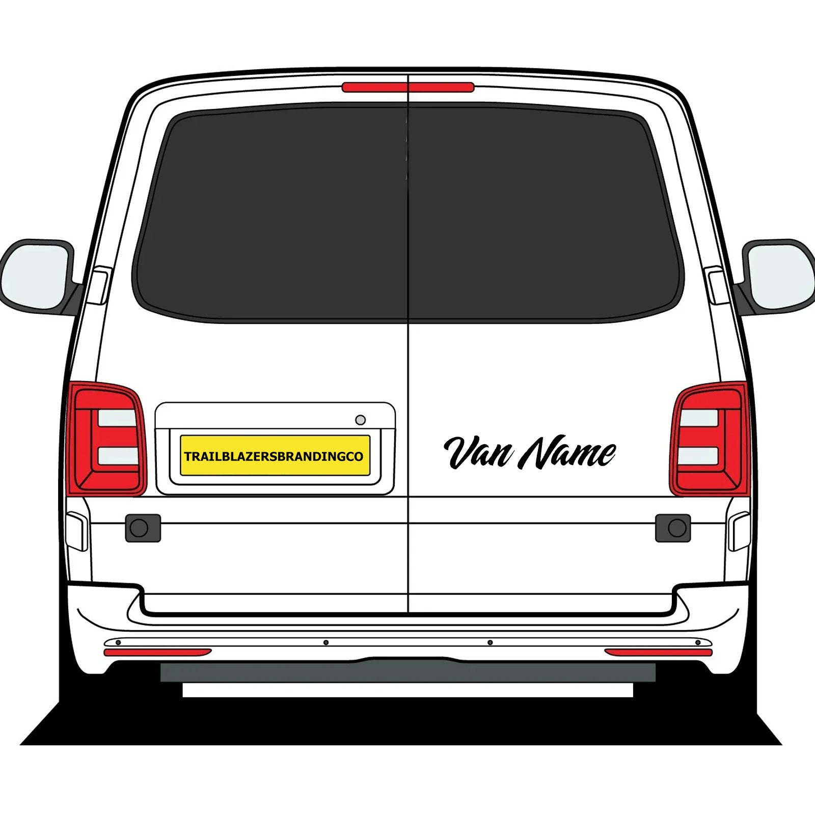 Van Rider Tag BEST SELLER!!! Custom Camper Van Name – Claire Else TA Trail Blazers ...