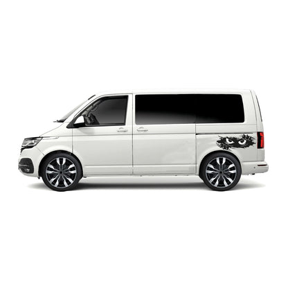 Evil or Scared Eyes Sticker ideal for any vehicle (4 size options available)